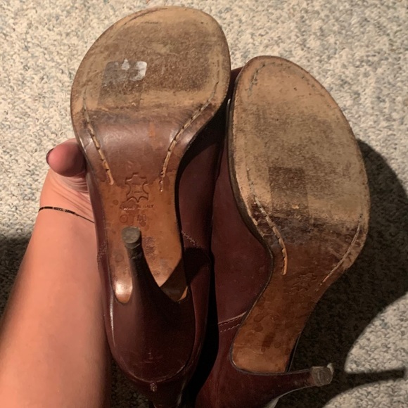 🛍Haider Ackermann Brown Western Style Boot🛍 - Picture 7 of 7